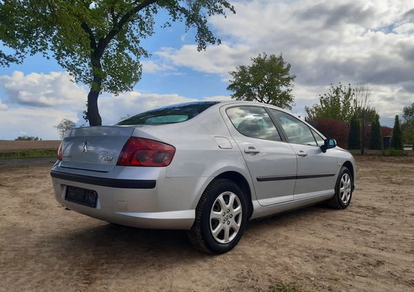 Peugeot 407 cena 9500 przebieg: 160239, rok produkcji 2008 z Trzemeszno małe 121